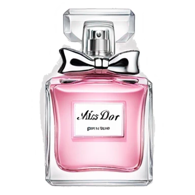 miss dior parfume sticker