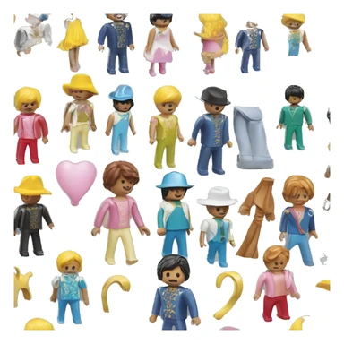 Playmobil marque sticker