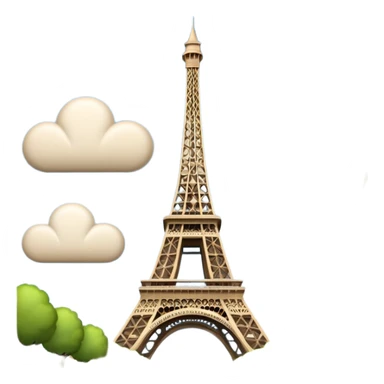 creer un emoji représentant la tour eiffel francais à paris sticker