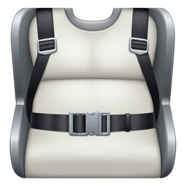 plane seat belt waist sticker