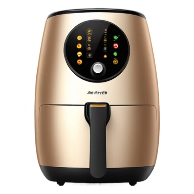 Light glow from Air fryer  sticker