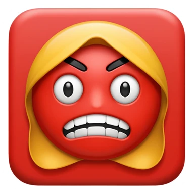 a warning that says "mentira" sticker