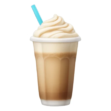 Ice latte with no cream and lots of ice sticker