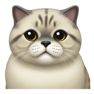 seal point exotic shorthair sticker