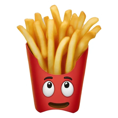 McDonald’s French fry sticker