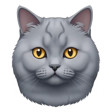 British Shorthair Blue Cat sticker