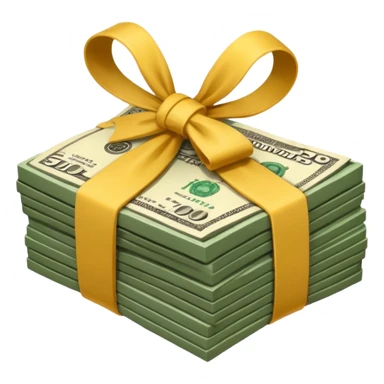 a bundle of money sticker