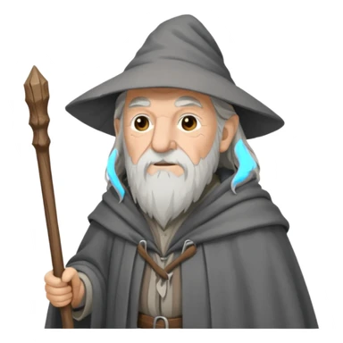 Gandalf the grey sticker