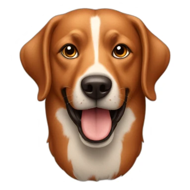 Perro-salchicha-marron-fuego sticker