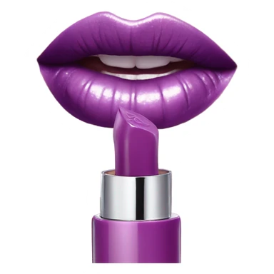 Dior lip gloss purple sticker