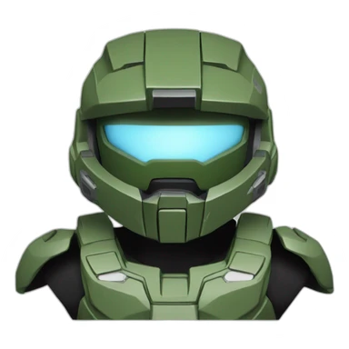 Halo Spartan animated sticker