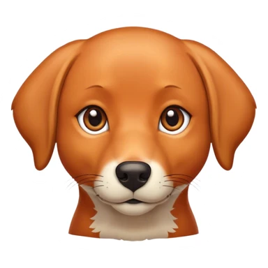 Fox red labrador  sticker
