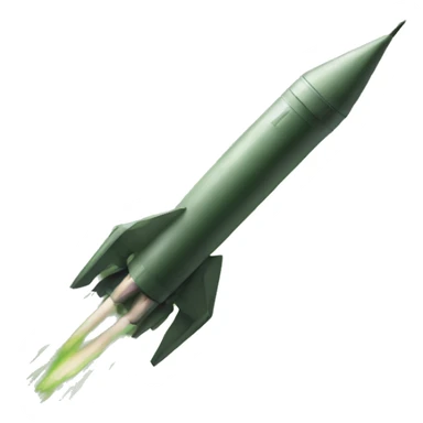 a missile that fell into the swamp sticker