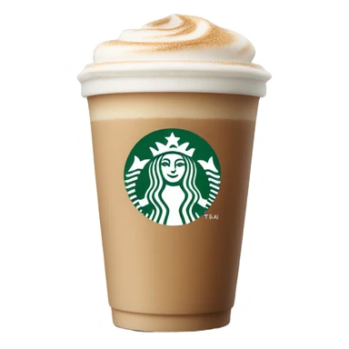 Starbucks chai latte sticker