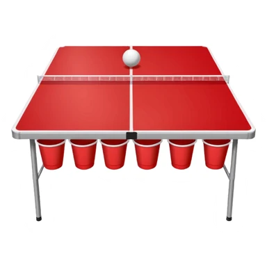 beer pong sticker