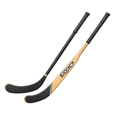 ice hockey stick sticker