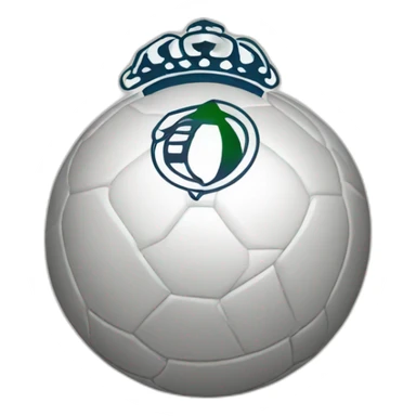 Real Madrid logo had sticker