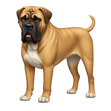 Bullmastiff Dog Breed Full Body sticker