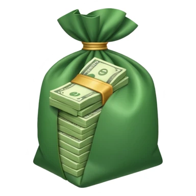 a bundle of money sticker