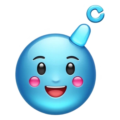 Crea un emoji de la verificación de tik tok con el bien  sticker