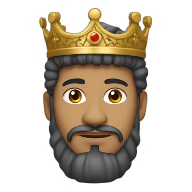 King of Morocco sticker