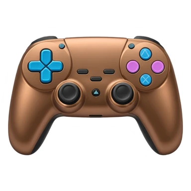 joystick ps5 colore bronzo sticker