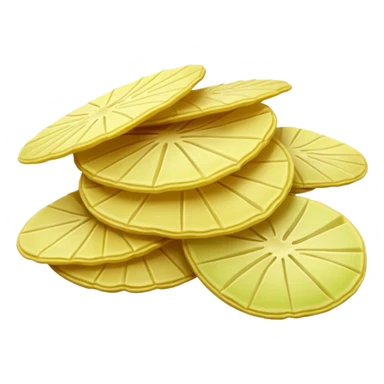 green potato chips sticker