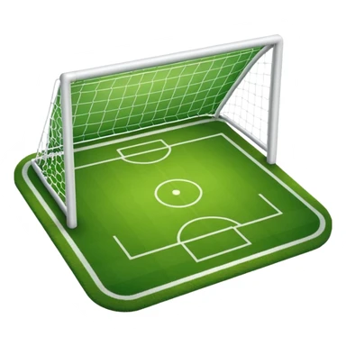 Soccer Field Objects sticker