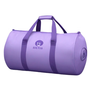 Lavender pisca gym bag sticker