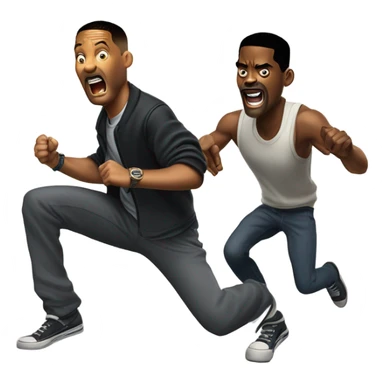 Will Smith Slapping Chris Rock sticker