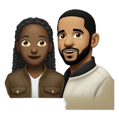 drake and kendrick lamar sticker