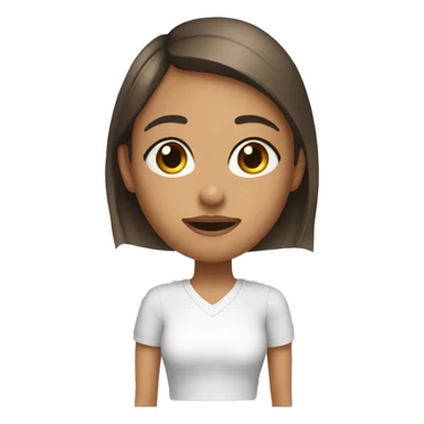 A girl who is getting a facial treatement  sticker