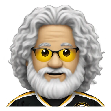 jerry garcia boston bruins sticker