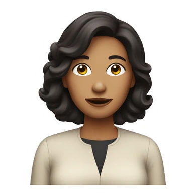 Wine mom with dark hair sticker