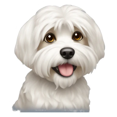Maltiese terier sticker