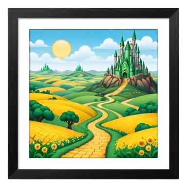 The Land of Oz sticker