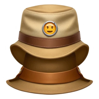 safari hat sticker