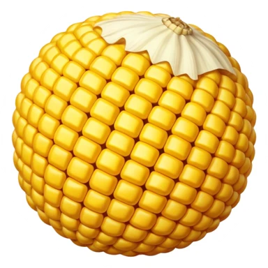 Corn ball sticker