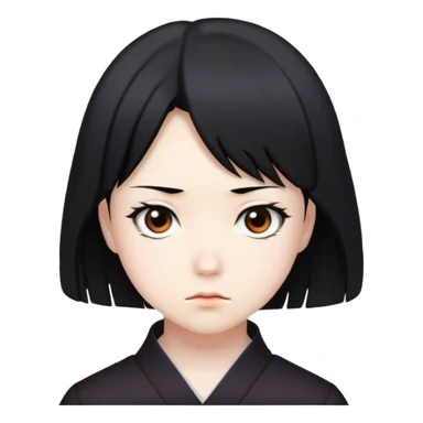 ayano from Yandere simulator sticker