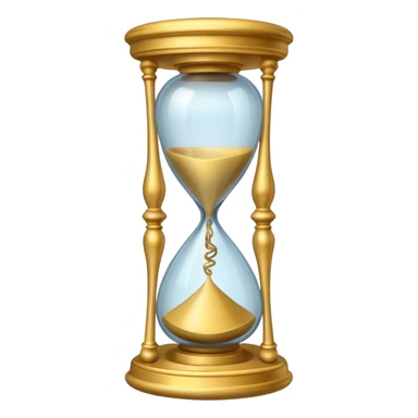 fancy ornate disney french hourglass sticker