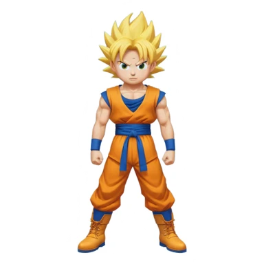 son goku super saiyan sticker