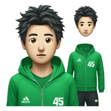 seong gi-hun from squid game  sticker