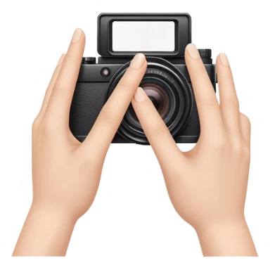 fingers framing hand gesture, camera viewfinder with hands sticker