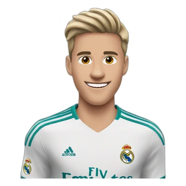 Jude Bellingham cellebrating a goal real madrid sticker