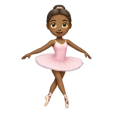 Girl ballerina  sticker