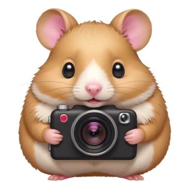 photographer  hamster sticker