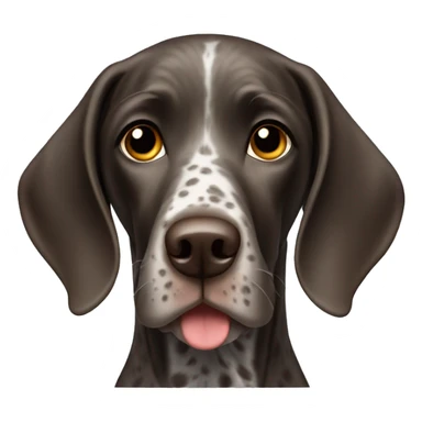 German short haired pointer dog sticker