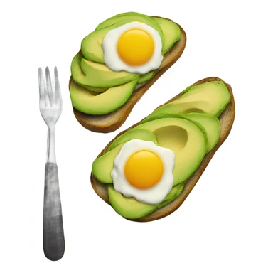 Avocado Toasts breakfast sticker