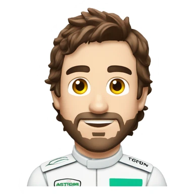 fernando alonso aston martin  sticker
