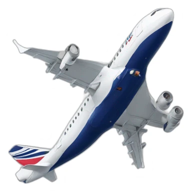 airfrance plane sticker